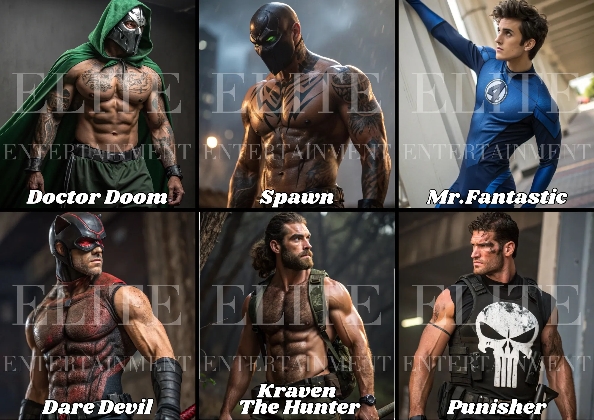 Copy of Copy of Elite Entertainment - Dark Heros & Antiheroes